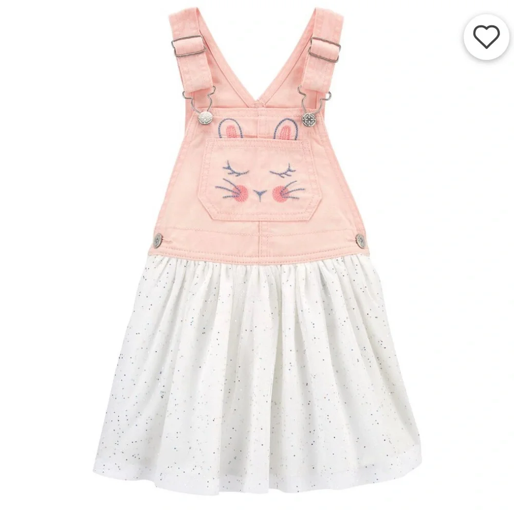 OshKosh B’gosh Sparkle Bunny Jumper EUC Size 2t
